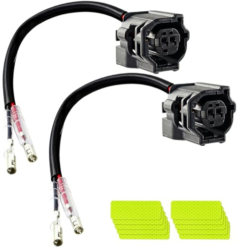 BOLOJAU Blinker-Adapterkabel für Yamaha MT07, MT09, R1, R6, XSR700, XSR900 | Blinker-Adapterstecker für Yamaha MT07, MT09, R1, R6, XSR700, XSR900, MT03, MT25 (LED-Blinker)