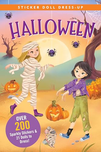 Halloween Sticker Doll Dress-up Book