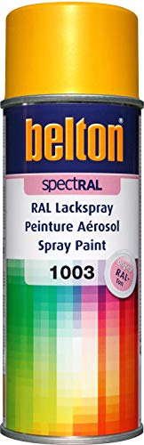 belton spectRAL Lackspray RAL 1003 signalgelb, glänzend, 400 ml - Profi-Qualität