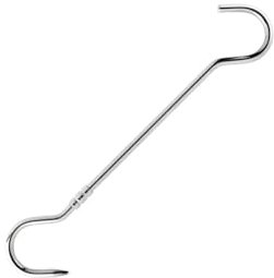 AUSONIA - Gancio per macellaio a snodo 500X12