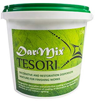 1,5 kg | Spachtelmasse | Stuckprofile | gebrauchsfertig | Tesori | DarMix fein
