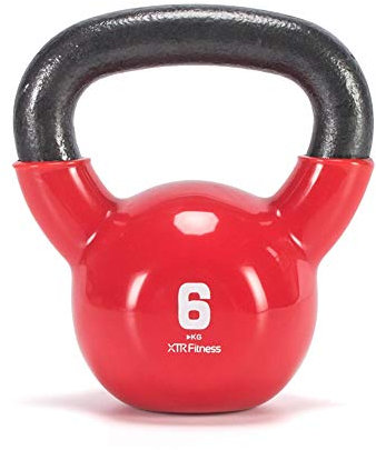 Kettlebells HUAHUA Farbe Fitness Gusseisen 6kg, 8kg, 10kg, 12kg, 14kg, 15kg, 16kg, 18kg, 20kg, 24kg, 28kg, Hauptgymnastik Krafttraining (Size : 6kg)