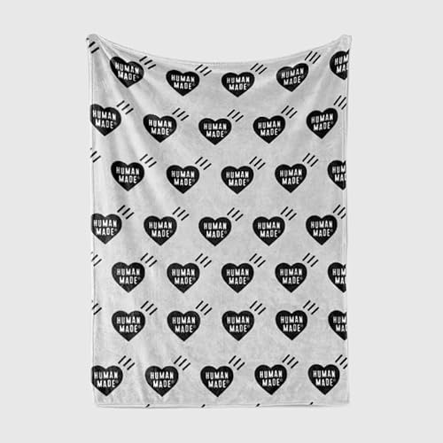 Manta Corazón Gris Cubre Sofa Mantas para Cama De Franela,Cobijas De Invierno Extra Suave,Manta Polar,Mantas para Sofa,Plaid Sofa（180X220Cm）