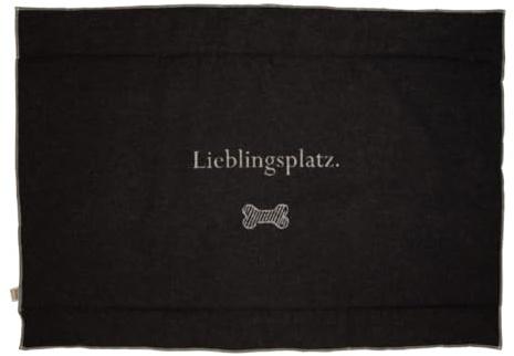 David Fussenegger Hundematte 'Lieblingsplatz' 80 x 120 cm Anthrazit - Grau
