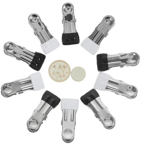 BUGUUYO Edge Clip Heavy Duty Laundry Clips Stainless Steel Photo Multi-purpose Household Tools