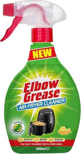 COS Friteusen-Reiniger [500 ml mit Zitronenduft] – Fettlöser für Küche, Grill & Backofen – Extra starker Küchenreiniger für Küchenfronten, Dunstabzugshauben & Oberflächen