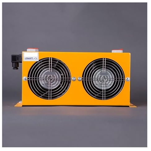 Enfriador de aire hidráulico de aluminio AH0608TL, ventilador de radiador de aceite CA/CC con motor e intercambiador de calor refrigerado por aire Amplia aplicación(AC380V)