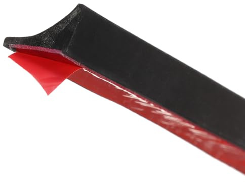 QUARKZMAN 98 Paraspruzzi Doccia Pieghievole Fermaglio 0.5 Alto Autoadesivo Barriera Acqua Doccia Bloccante Per Bagno Cucina Separazione Bagnato E Asciutto, Nero (Solido, Forma A L)