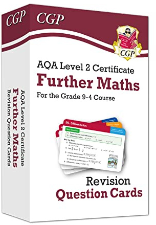 AQA Level 2 Certificate: Further Maths - Revision Question Cards (CGP Level 2 Further Maths)