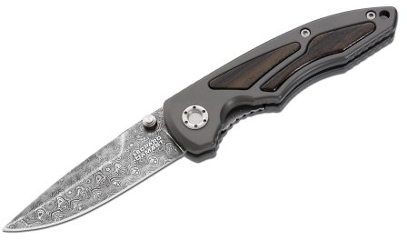 Böker Erwachsene Messer Leopard-Damast I, Braun, Standard