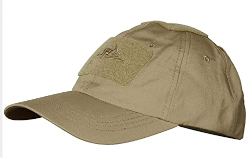 Helikon-Tex Herren - BBC Cap PolyCotton Ripstop Coyote, Braun, Einheitsgröße EU