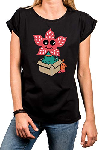 Makaya Tee Shirt Imprimé Original Femme - Demogorgon