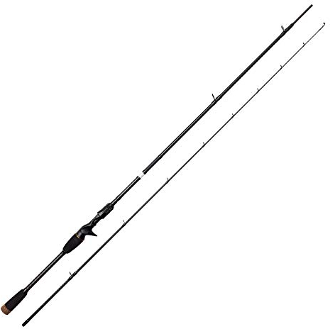 Savage Gear SG2 Medium Game Spinnrute, Angelruten, Spinnruten, Raubfisch, Hecht, Barsch, Forelle, Zander, Unisex, Schwarz, 2.43m | 15-45g