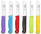 Set de couteaux à légumes de Solingen Multicolore Fabriqué en Allemagne avec une lame tranchante et précise pour couper les fruits et légumes, 6 pièces
