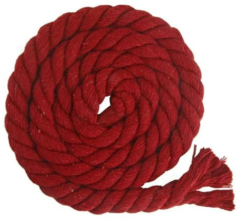5/10 m, 12 mm, 3 Anteile, gedrehtes Baumwollseil, gewebtes Geflecht, Kordel, Tasche, Kordelzug, dekoratives Makramee-Seil, Nähzubehör