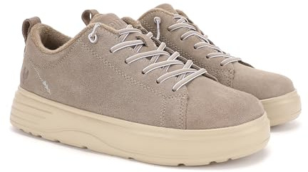 PITAS | Yari | Zapatillas de Mujer Casual | Náuticos para el Invierno | Mocasines | Zapatilla de Vestir | Zapatos sin Cordones | Deportivas Casual | Calzado Walkinpitas | Beige 37