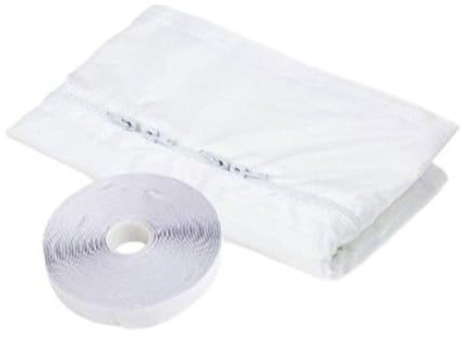 jiingekk 300/400/500 cm Joint de fenêtre pour climatiseur mobile et sèche-linge à échappement Accessoires inclinables