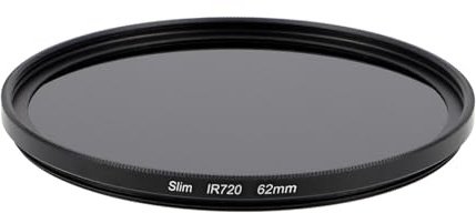 ayex Filtro a infrarossi IR 720 nm 62 mm - Fotografia creativa a infrarossi