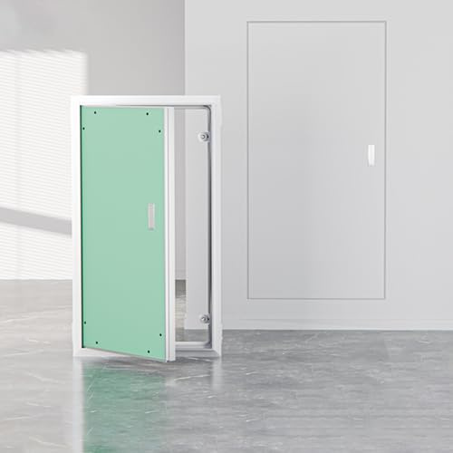 Pannello di accesso per cartongesso verniciabile, porta nascosta per garage, soffitta e ristrutturazione della casa, ideale per nascondere tubi, fili e migliorare l'arredamento.