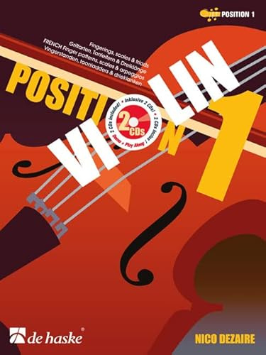 Nico dezaire : violin position 1 - fingerings, scales & triads - violon - avec cd