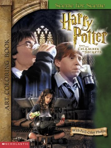 Harry Potter and the Chamber of Secrets Art Coloring Book: Scene for Scene : With Full-Color Photos