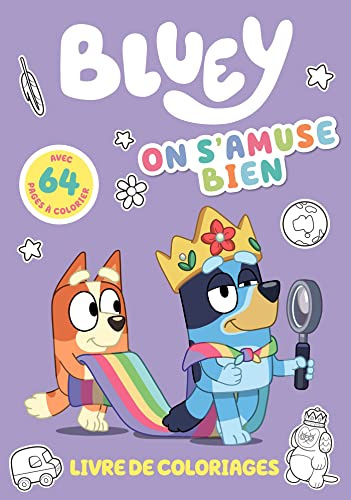Bluey - On s'amuse bien: On s'amuse bien, Livre de coloriages