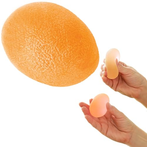 SISSEL® Press Egg | Hand- & Unterarmtrainer | Für Muskelaufbau & Beweglichkeit | Ergonomisches Design | Für Physiotherapie & Rehabilitation | Inkl. Übungsanleitung