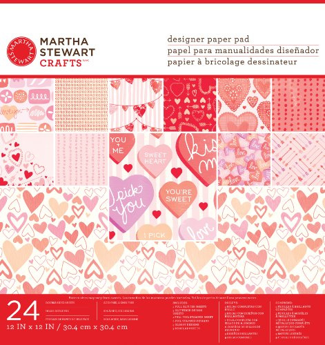 Martha Stewart Crafts Valentine Paper Pad
