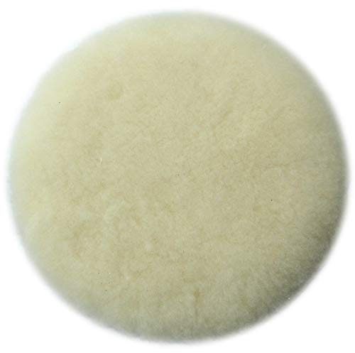 ROKAMAT Lammfell Polier-Pads Ø 200 mm – 2er Pack – extra feines Lammfellgewebe – Polierpads für Reinigung & Politur – Zubehör für ROKAMAT Chameleon