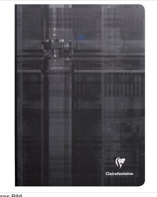 Kladde mit weichem Deckel Clairefontaine DIN A4 21x29,7cm, 96 Blatt, 90g, liniert Sortiert 9146C