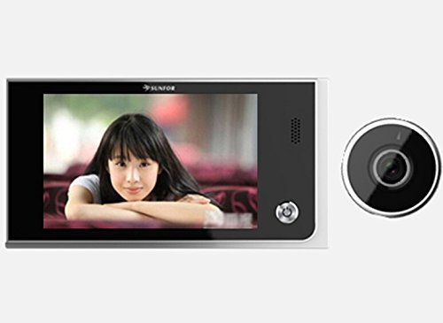 BW8001 3.5 inch LCD Energy Save Digital Video 120 Wide Sngle Auto 2.0 Mega Pixel Door Viewer Eye Camera Peephole Detection