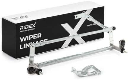RIDEX Wischergestänge Vorne Gestänge Scheibenwischer ohne Elektromotor 300W0017 Kompatibel mit VW Golf 6 5K1 Golf 5 Schrägheck 1K1 Golf 6 Variant AJ5 Golf 5 Variant 1K5 SCIROCCO 137, 138