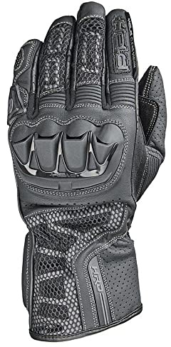 Held Motorradhandschuhe lang Motorrad Handschuh Air Stream 3.0 Handschuh schwarz (lange Finger) 11, Herren, Sportler, Ganzjährig, Leder
