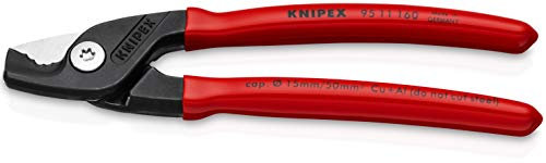 KNIPEX Tools 95 11 160 StepCut Cable Shears, 6.25-Inch