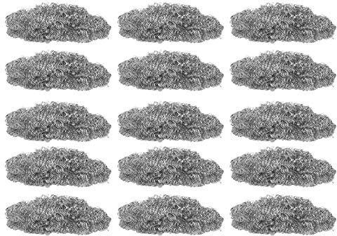 Lavapavimenti in Acciaio Inossidabile Pulitore Spugne Metalliche Cuscinetti per Utensili a Sfera 30 Pezzi Bastoncini Abrasivi