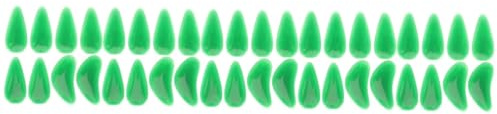 TOYANDONA 40 Stk Guzheng-nägel Chinesische Zither Picks Fingerpicks Für Instrumente Daumenpicks Guzheng-performance-picks Guirat-finger-plektren Guzheng-nagel Komponente Plastik Kind Klein