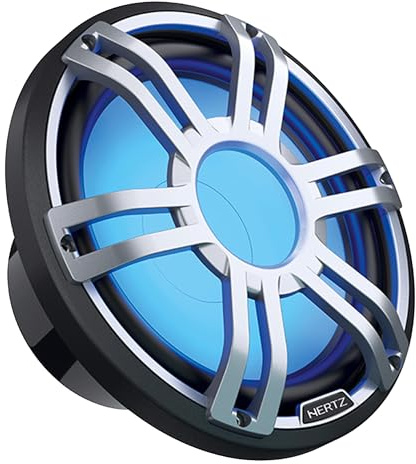 Hertz HMS 10 S4-LD-G - Subwoofer passivo da 25 cm, 600 Watt (RMS: 300 Watt) - nero, 4 Ohm