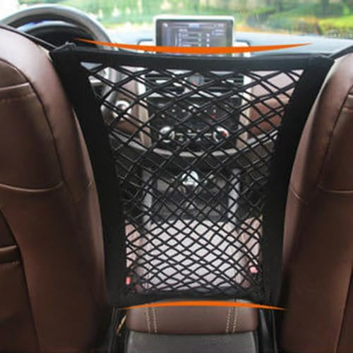 QWEERASS Autositz Organizer, für FIAT Ducato Tipo Aegea 500 Auto Kofferraumtaschen Multifunktionale Auto Aufbewahrungstasche Faltbar,Double Layer