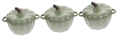 Ciieeo 3 Piezas Tazones De Postre De Calabaza tazón de calabaza sopera de porcelana olla tazón de cerámica de comida de a de sopa plato de sopa delicado