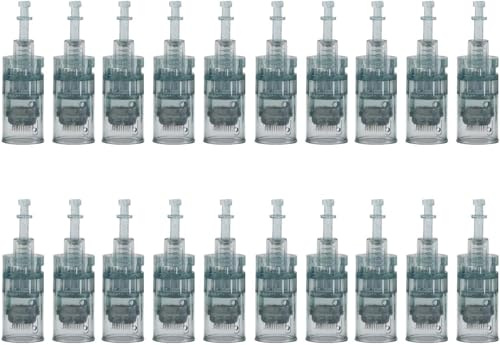 Dermapen 20 x nano-nålpatroner, ersättning för Microneedling Dermapen M8 nålpatroner