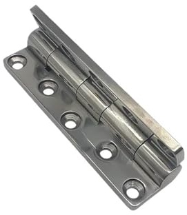 Bisagra grande de acero inoxidable de alta resistencia for camiones grandes, maquinaria industrial y vehículos de ingeniería.