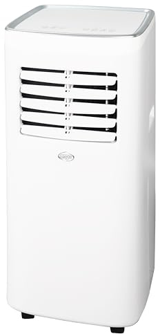 ARGO - Climatiseur Mobile Compact Étienne - 3 Fonctions Refroidissement Ventilation Déshumidification - 8000 BTU/h - Classe Énergétique A - Blanc - 69 x 32.8 x 33.4 cm - ARG-ETIENNE