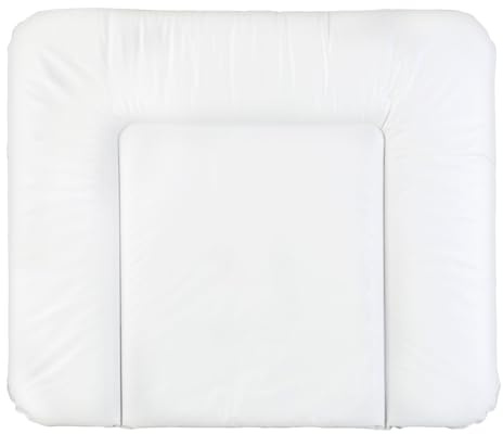 Rotho Babydesign Wickelauflage Breit (85 x 72 cm) - weiss | wickelauflage - wickeltischauflage - abwaschbar - wickelmatte - wasserdicht - zertifiziert