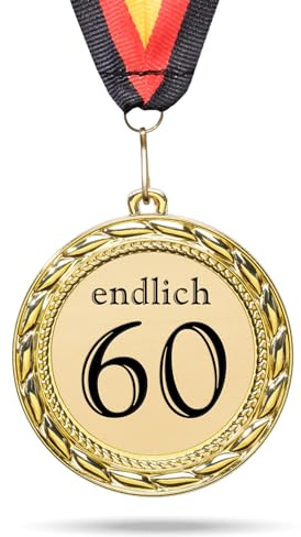 andSmile Orden/Medaille Geburtstagsgeschenk endlich 18 endlich 30 endlich 40 endlich 50 endlich 60