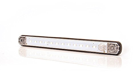 LED-MARTIN 2er Sparset Innenraumleuchte mit Bewegungsmelder 24V 238mm x 20,6mm