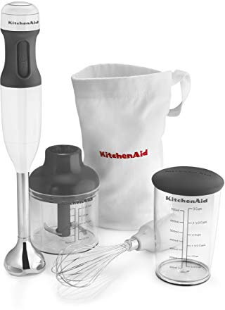 KitchenAid KHB2351WH‿Pro Line Mélangeur à main 2 vitesses Blanc