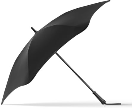 BLUNT Classic Large Windproof Umbrella – 47 Umbrella for Wind and Rain, Durable Canopy Design, Heavy Duty for Everyday Travel, UV Protection - Black