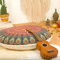 Mandala Life ART Fodera per Cuscino da Pavimento Rotondo Bohémien - 75 cm - 100% Cotone - Custodia Pouf per Pouf per Soggiorno, Camera da Letto, Patio e Altro