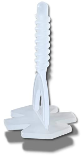Ista Tools - Fliesenverlegehilfe 200 Gewindelaschen 2mm, Nivelliersystem, Verlegehilfe, Zuglaschen, Fliesen Werkzeug (2mm-200 Gewindelaschen)