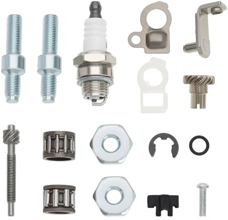 OTOTEC 1 Juego de Tuercas de Perno de Varilla de Tensión de Tensor de Cadena Compatible con Stihl 066 MS660 MS 660 Series Motosierra Reemplazar OE 1138 664 2400/1127 007 1003